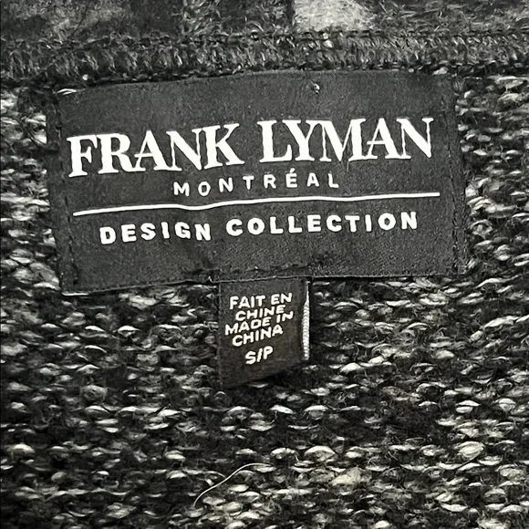 Frank Lyman Design Black and Gray Women's Cardigan - Picture 2 of 3